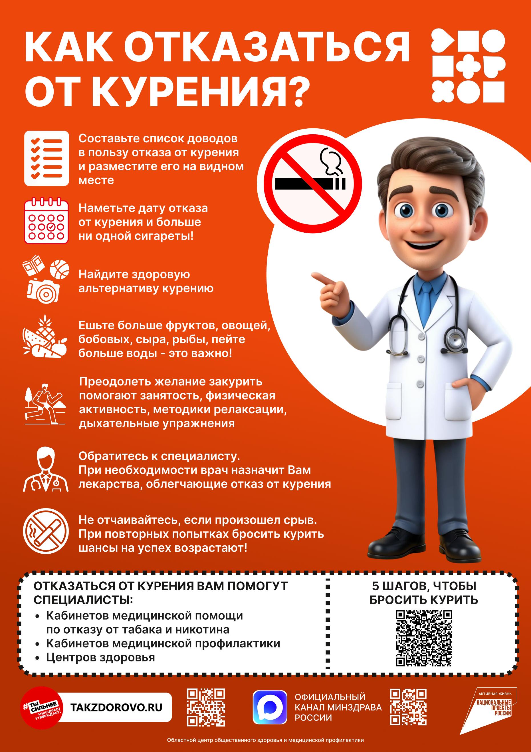 Как отказаться от курения?