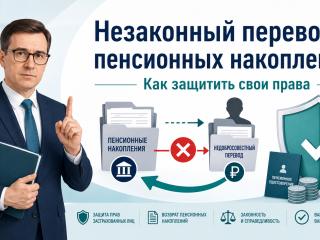 Внимание: незаконный перевод пенсионных накоплений граждан!